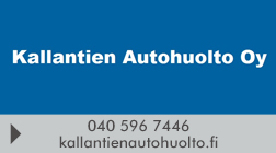 Kallantien Autohuolto Oy logo